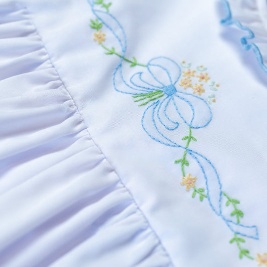 Blue Bow Dress