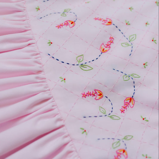 Pink Tulips Dress