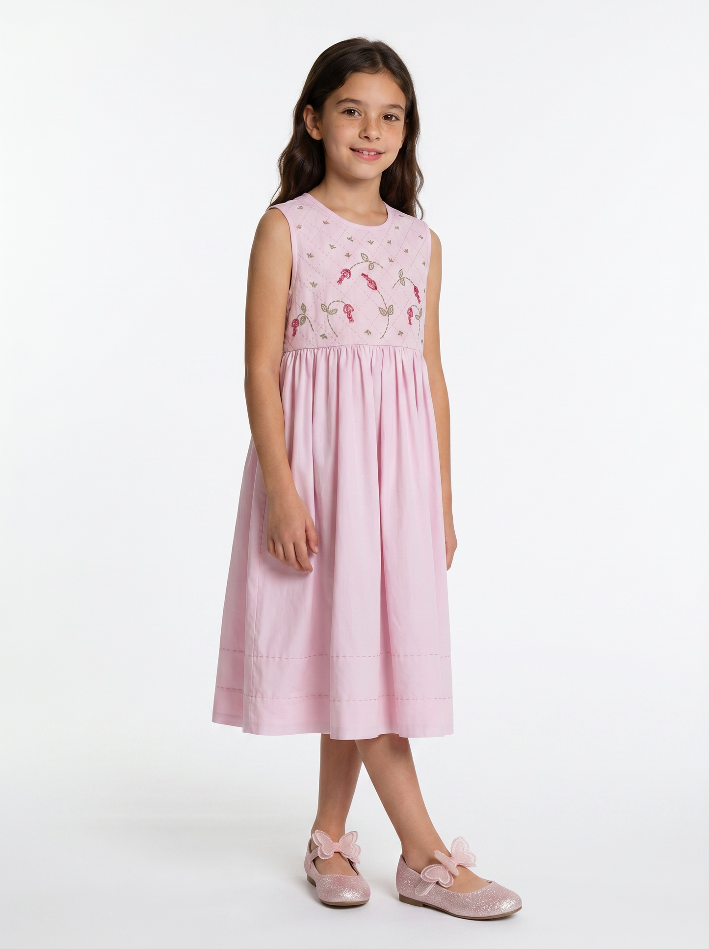 Pink Tulips Dress